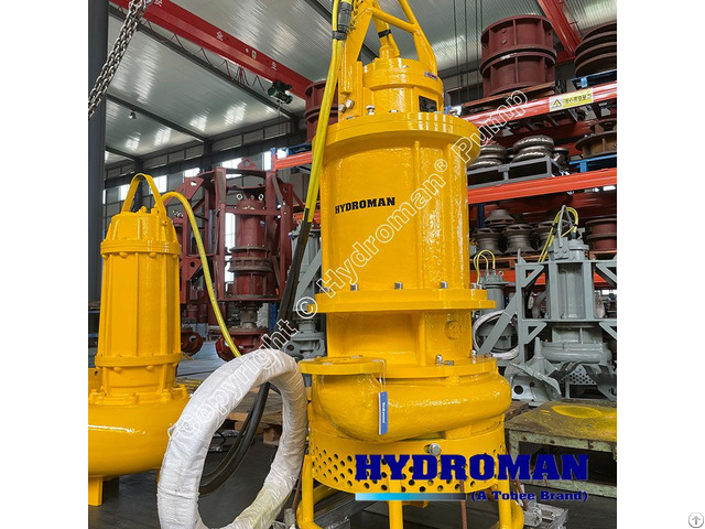 Hydroman® Submersible Waste Water Sludge Pumps With Side Agitators