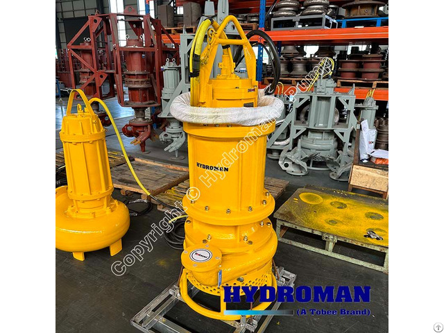 Hydroman® Submersible Mine Dewatering Sludge Pumps For Water Containing Mud