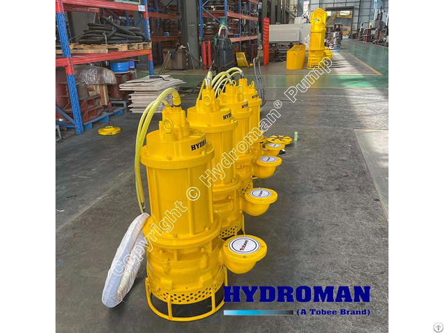 Hydroman® Electric Submersible Jetting Ring Dredge Pump