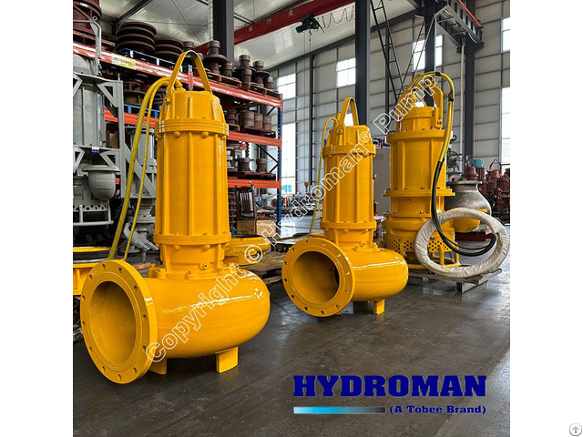 Hydroman® Sewage Solids Handling Submersible Pump