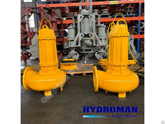 Hydroman® Electric Driven Submersible Sewage Pump For Living Waster Water Discharging