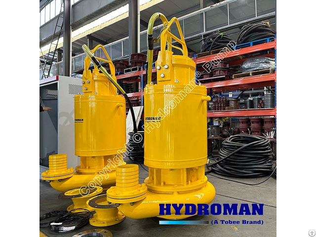 Hydroman® Submersible Mud Desilting Pump For Sand And Water Pit