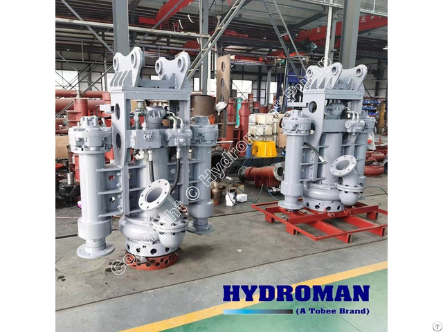 Hydroman® Hydraulic Submersible Offloading Sand Pumps With Side Agitators