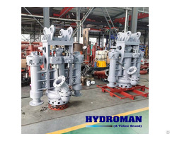 Hydroman® Hydraulic Submersible Offloading Sand Pumps With Side Agitators