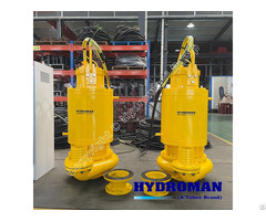 Hydroman® Submersible Mud Sludge Water Pump With Soft Stater Control Panel For Handling Abrasive
