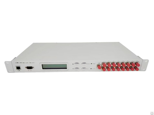 Automatic Measurement Fitl 1x16 Rack Mounted Optical Switch