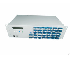 1x128 Rack Mounted Optical Switch Low Insertion Loss And Fast Switching