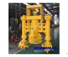 Hydroman® Hydraulic Submersible Offloading Dredging Sand Gravel Pump With Side Agitators