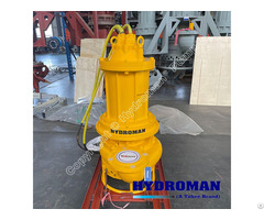 Hydroman® Electric Motor Small Submersible Mine Slurry Mud Pump For Civil Engineering
