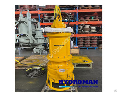 Hydroman® Submersible Dredging Pump To Pumping Silica Sand With Jet Ring