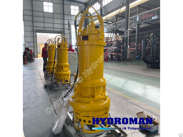 Hydroman® Submersible Sand Pump Mining Mud Pumps For Floatation Waste