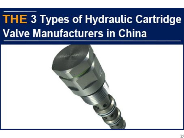 The 3 Types Of Hydraulic Cartridge Valve Manufacturers In China