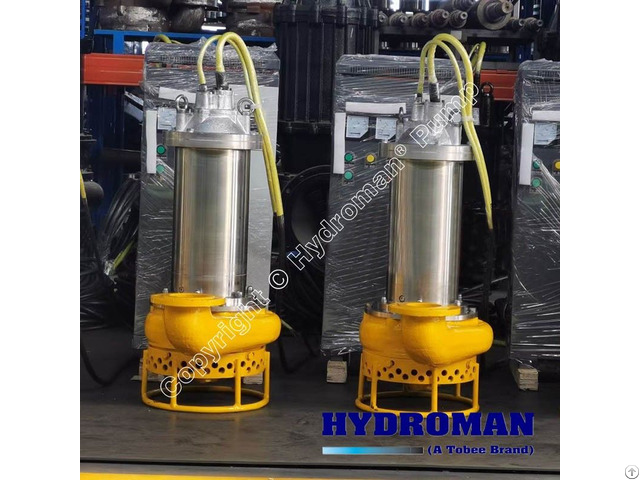 Hydroman® Electric Grinder Centrifugal Submersible Sewage Pump For Harbour Construction