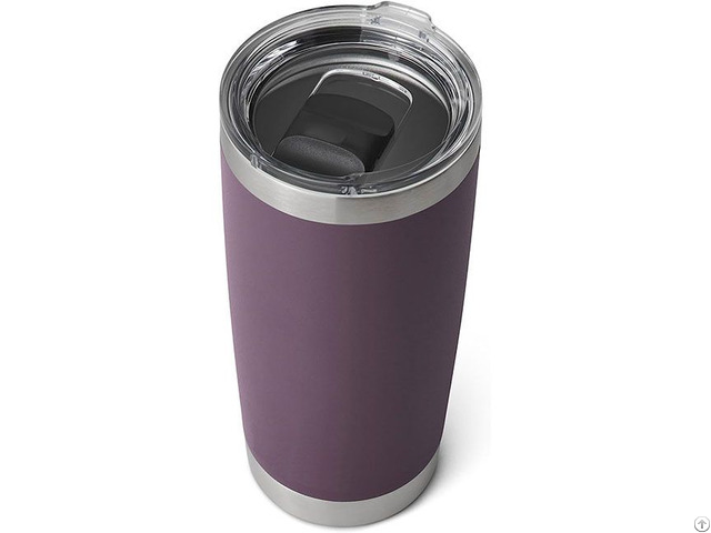 Wholesale 20oz Purple Stainless Steel Coffee Mug With Lid Factory