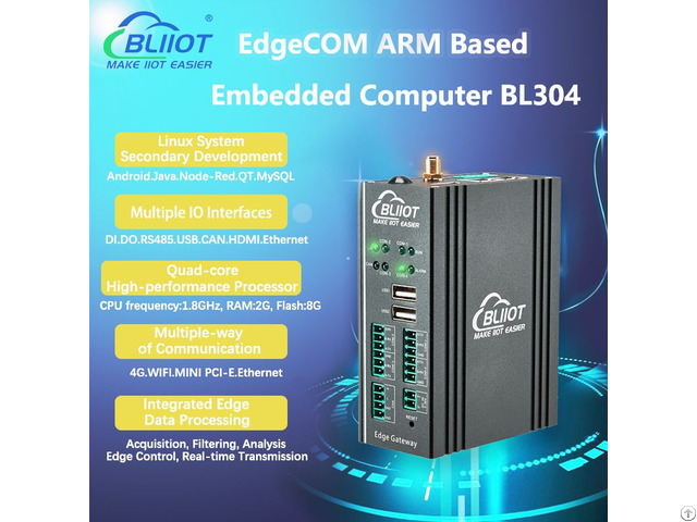 Arm Based Embedded Edgecom Computer For Industrial Solutions