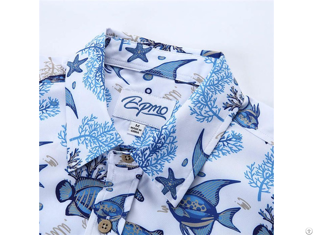 Digital Print Cotton Shirt