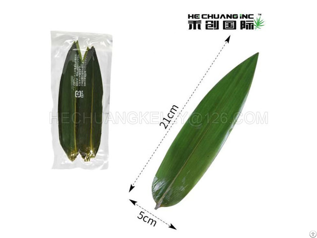 21cm In Length Bamboo Leaves For Sashimi