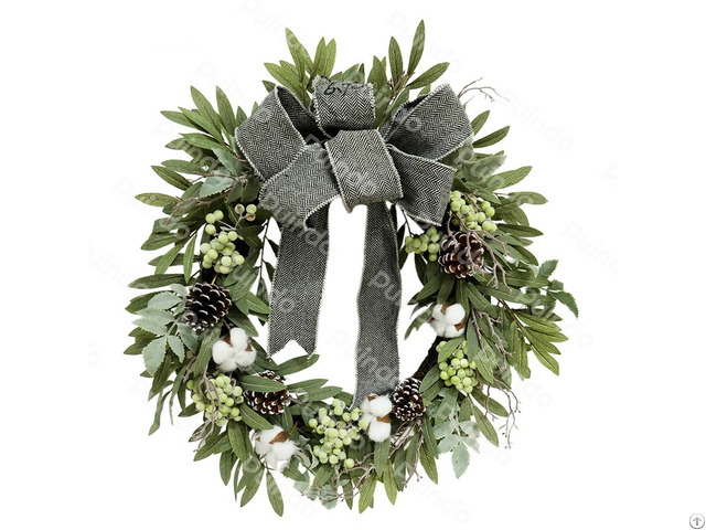 Puindo Artificial Customized Christmas Wreath