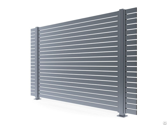 Aluminum Slat Fencing