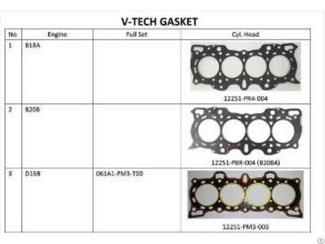 Honda Gasoline Engine Gasket