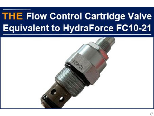 Flow Control Cartridge Valve Equivalent To Hydraforce Fc10 21