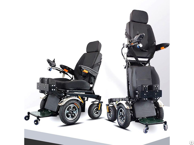 Physical Therapy Supplies Motorized Electric Standing Wheelchair For Disabled