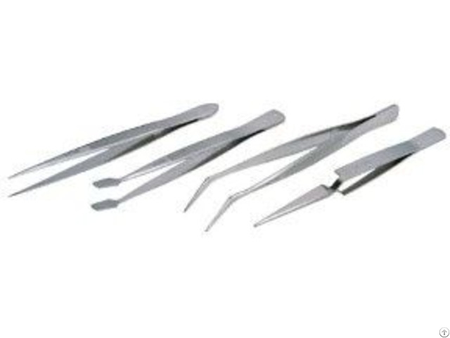 Tweezers Set 4 Pcs