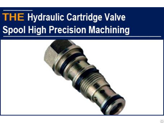 Hydraulic Cartridge Valve Spool High Precision Machining