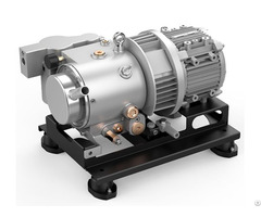 Rotary Vane Air Compressor Consists Of A Cylindrical Housing Vessel