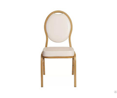 Elegant And Stackable Banquet Chairs In White Yl1459 Yumeya