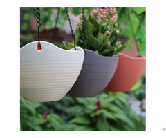 Plastic Flower Hanging Basket Pot For Decorate