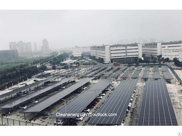 Car Parking Shed With Solar Panels