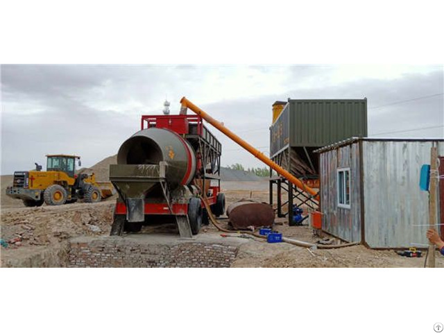 Mobile Ready Mix Concrete Plant