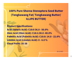 Shorea Stenoptera Seed Butter