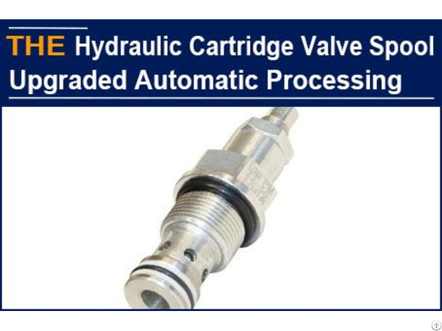 Hydraulic Cartridge Valve Spool Upgraded Automatic Processing