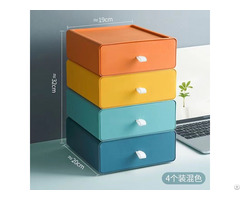 Japanese Style Drawer Storage Box Organizer Desk Stationery Stackable