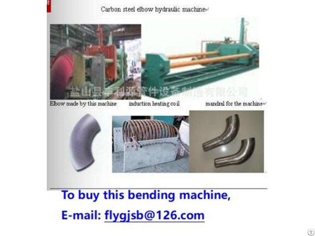 Carbon Steel Elbow Hot Making Machine