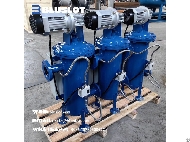 Bluslot® Self Cleaning Filtration Systems For Industrial Cooling Water