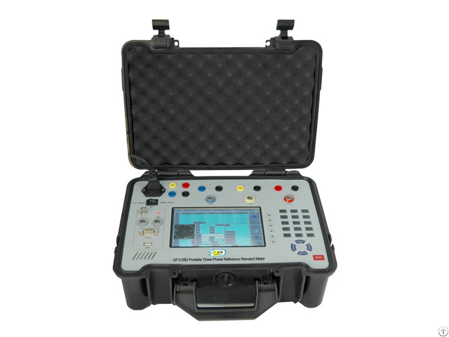 Portable Three Phase Reference Meter Gf312b2 Gfuve Calibrator Tester Watt