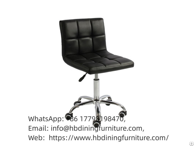 Leather Office Chair Swivel With Backrest Dc U60f