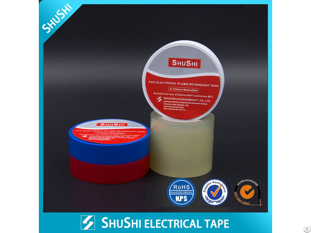 Pvc Electrical Fire Retartdant Tape