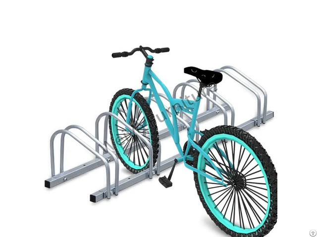 Hot Dip Galvanized Steel Lo Hoop Bicycle Racks