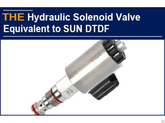 Hydraulic Solenoid Valve Equivalent To Sun Dtdf