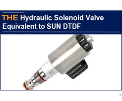 Hydraulic Solenoid Valve Equivalent To Sun Dtdf