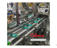 Case Packer Pouch Cartoning Line For Packaging Doypack Bags