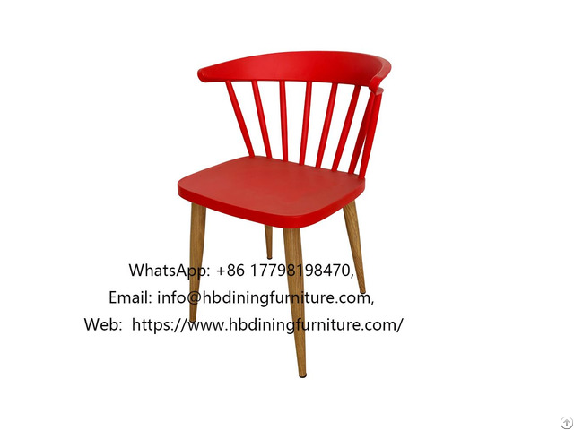 Transfer Leg Plastic Chair