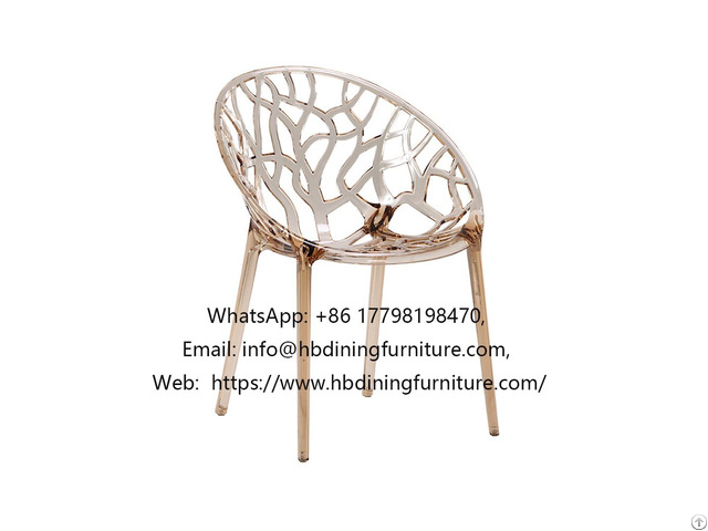 Modern Patterned Plastic Stool