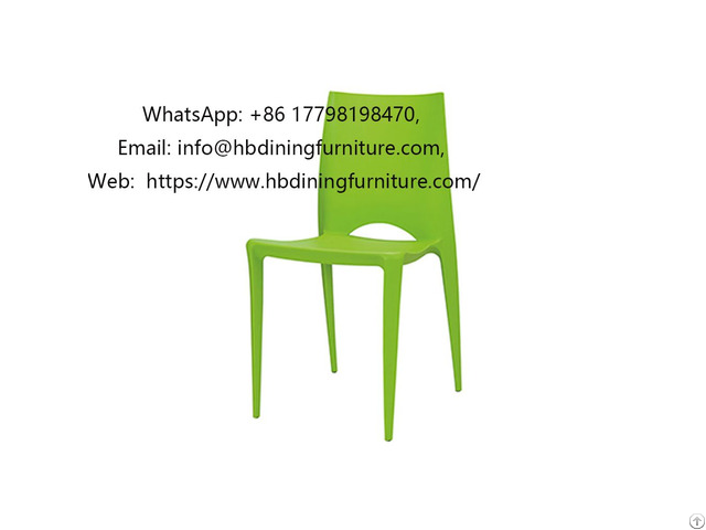 Simple Plastic Chair