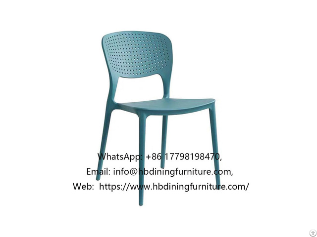 Yellow Stackable Plastic Chair