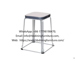 Temporary Seat Leather Stool